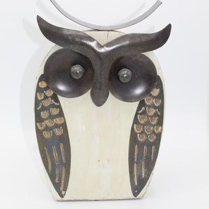 Pier 1 Wooden Owl Decor